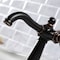Kingston Brass KS354RKXNB Single-Handle Bathroom Faucet with Push Pop-Up, Naples Bronze KS354RKXNB - alternate 3
